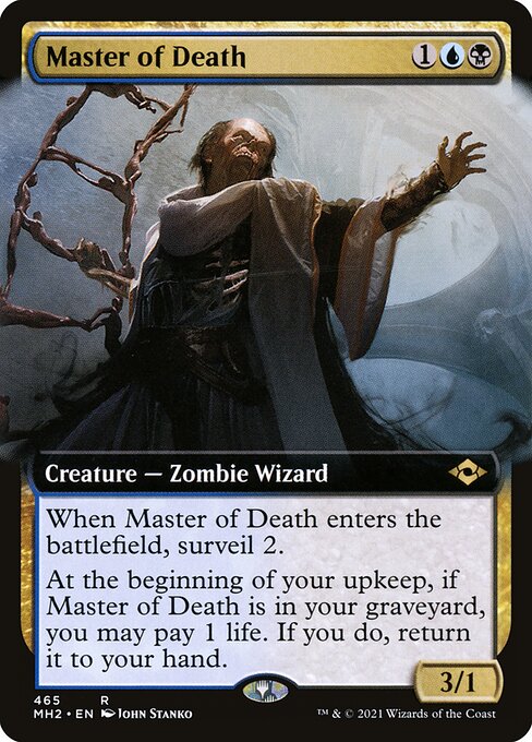 Modern Horizons 2 - 465 - Master of Death - Rare - UB - Non-foil