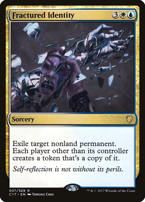 Commander 2017 - 37 - Fractured Identity - Rare - WU - Non-foil