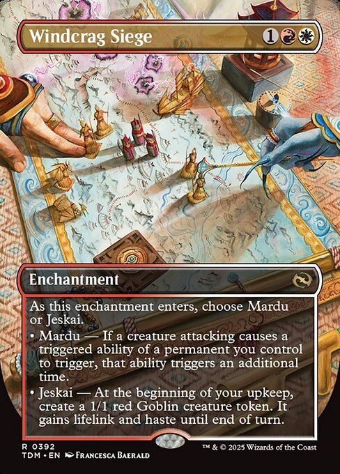 Tarkir: Dragonstorm - 392 - Windcrag Siege - Rare - WR - Non-foil