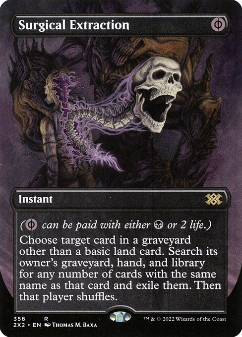 Double Masters 2022 - 356 - Surgical Extraction - Rare - B - Non-foil