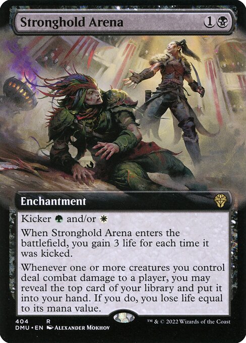 Dominaria United - 404 - Stronghold Arena - Rare - B - Non-foil