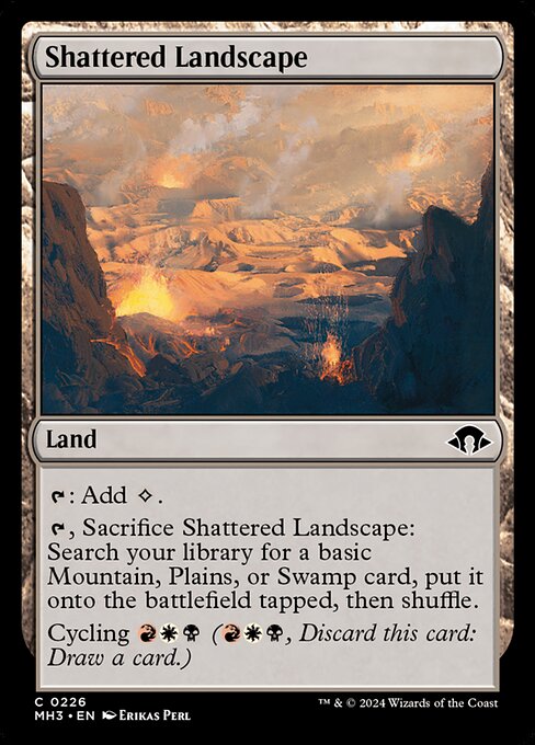 Modern Horizons 3 - 226 - Shattered Landscape - Common - C - Non-foil