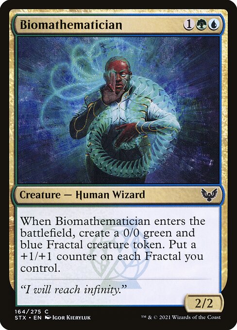 Strixhaven: School of Mages - 164 - Biomathematician - Common - UG - Non-foil
