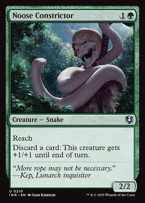 Innistrad Remastered - 210 - Noose Constrictor - Uncommon - G - Non-foil