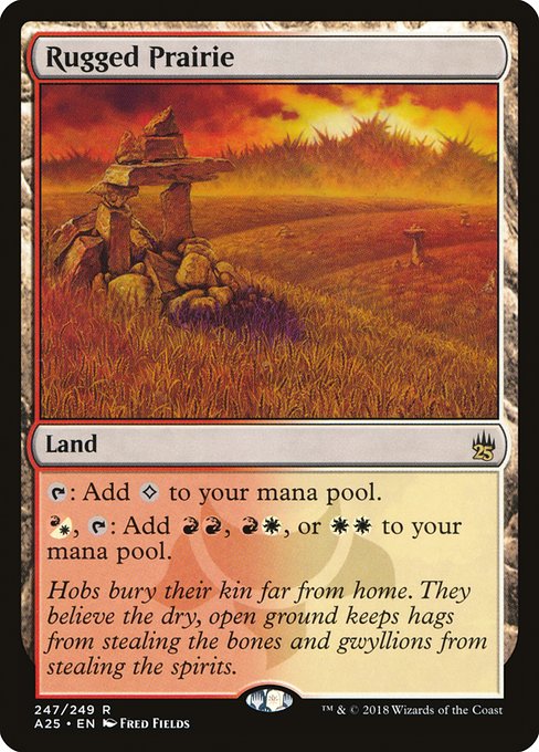 Masters 25 - 247 - Rugged Prairie - Rare - C - Non-foil