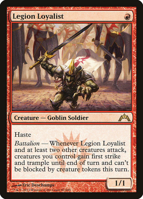 Gatecrash - 97 - Legion Loyalist - Rare - R - Non-foil