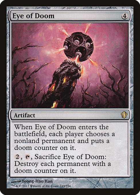Commander 2013 - 243 - Eye of Doom - Rare - C - Non-foil
