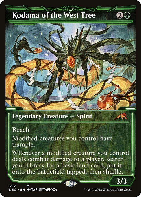 Kamigawa: Neon Dynasty - 392 - Kodama of the West Tree - Mythic - G - Non-foil