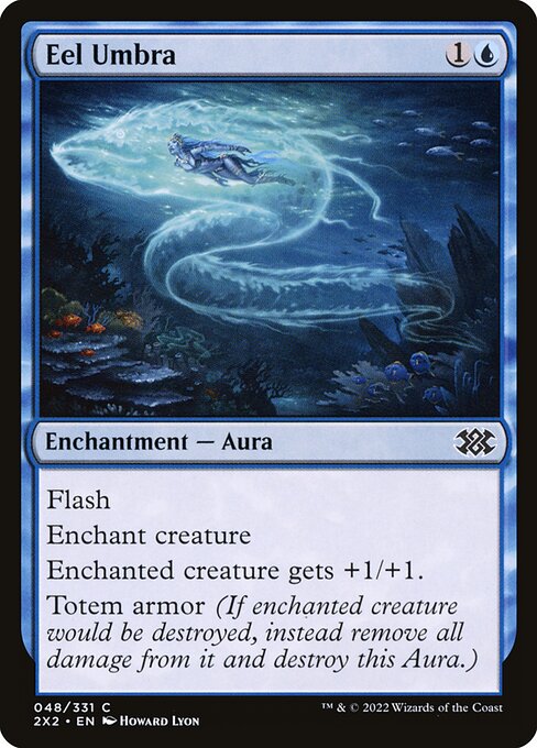Double Masters 2022 - 48 - Eel Umbra - Common - U - Non-foil