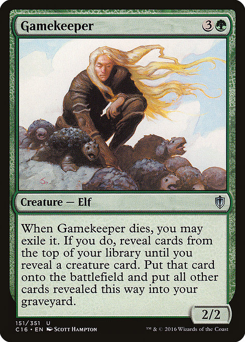 Commander 2016 - 151 - Gamekeeper - Uncommon - G - Non-foil