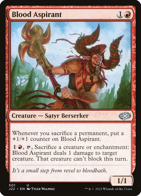 Jumpstart 2022 - 501 - Blood Aspirant - Uncommon - R - Non-foil