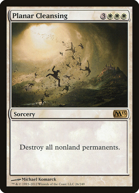 Magic 2013 - 26 - Planar Cleansing - Rare - W - Non-foil