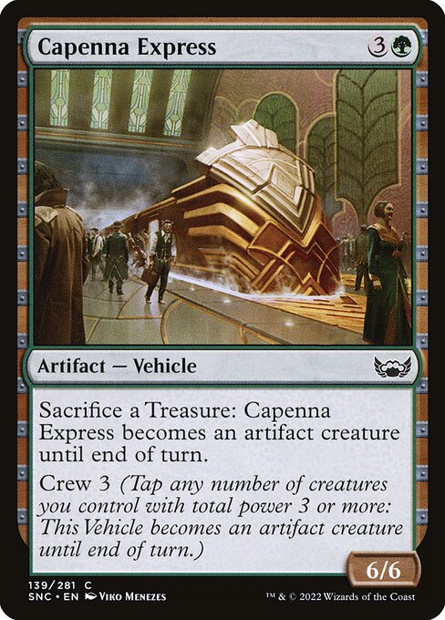 Streets of New Capenna - 139 - Capenna Express - Common - G - Non-foil