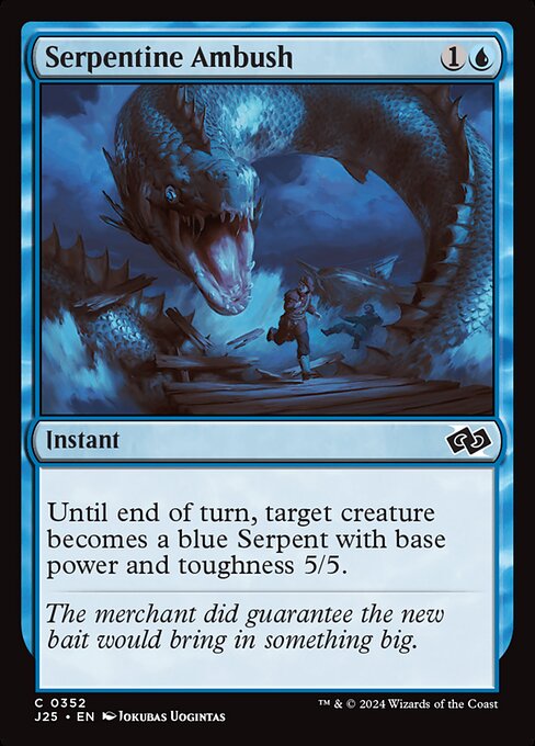 Foundations Jumpstart - 352 - Serpentine Ambush - Common - U - Non-foil