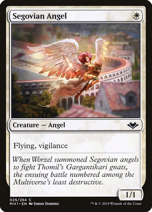 Modern Horizons - 25 - Segovian Angel - Common - W - Non-foil