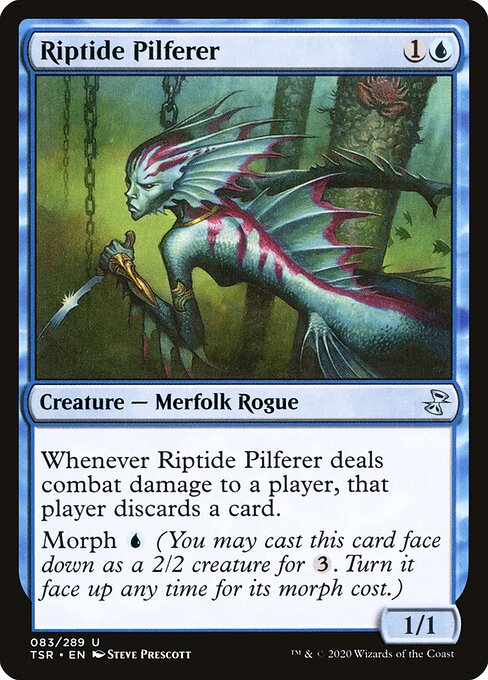 Time Spiral Remastered - 83 - Riptide Pilferer - Uncommon - U - Non-foil