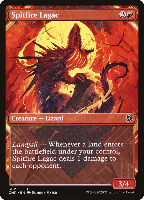 Zendikar Rising - 302 - Spitfire Lagac - Common - R - Non-foil