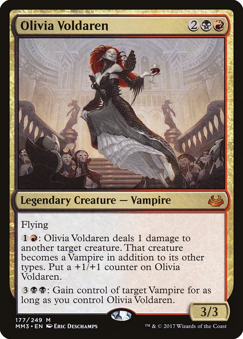 Modern Masters 2017 - 177 - Olivia Voldaren - Mythic - BR - Non-foil