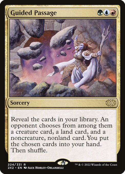 Double Masters 2022 - 224 - Guided Passage - Rare - Multi - Non-foil