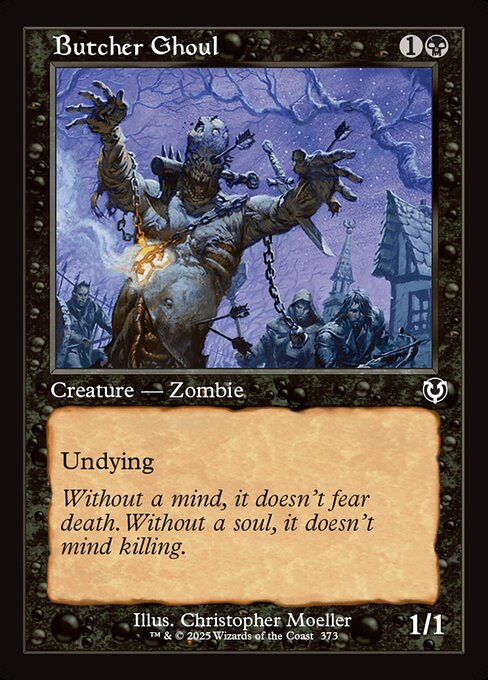 Innistrad Remastered - 373 - Butcher Ghoul - Common - B - Non-foil - Promo