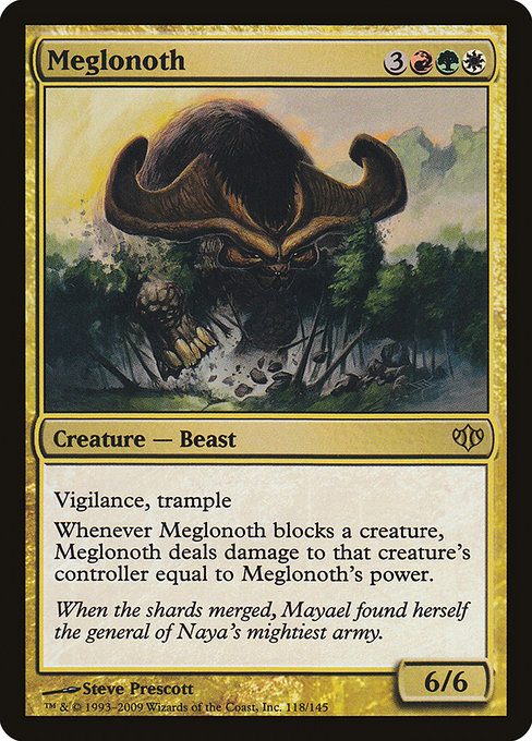 Conflux - 118 - Meglonoth - Rare - Multi - Non-foil