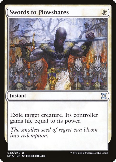 Eternal Masters - 32 - Swords to Plowshares - Uncommon - W - Non-foil