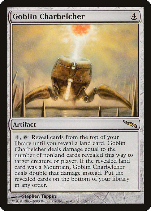 Mirrodin - 176 - Goblin Charbelcher - Rare - C - Non-foil