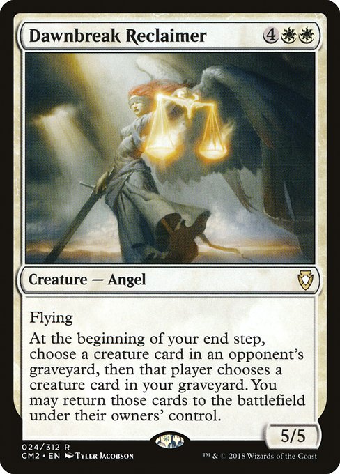 Commander Anthology Volume II - 24 - Dawnbreak Reclaimer - Rare - W - Non-foil