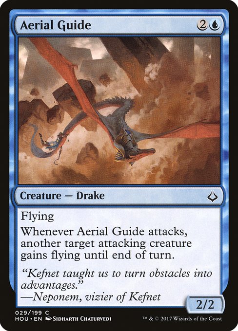Hour of Devastation - 29 - Aerial Guide - Common - U - Non-foil