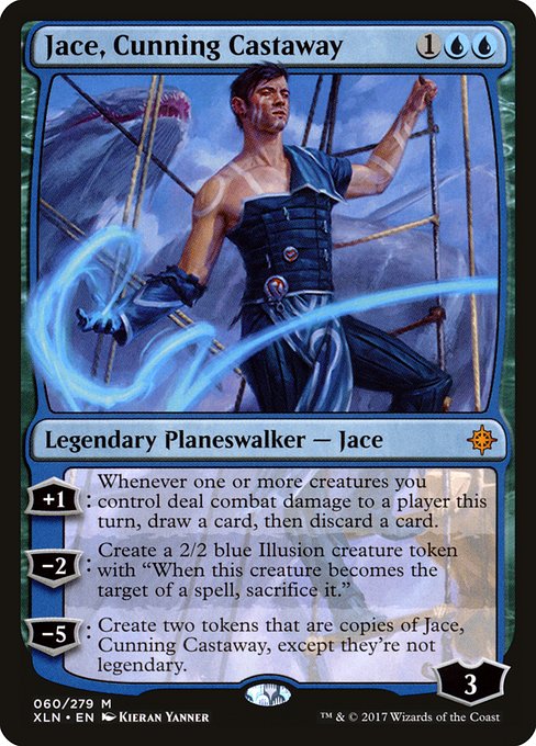 Ixalan - 60 - Jace, Cunning Castaway - Mythic - U - Foil