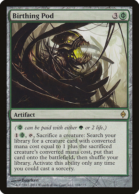 New Phyrexia - 104 - Birthing Pod - Rare - G - Non-foil