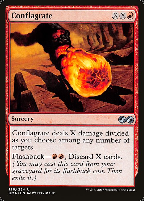 Ultimate Masters - 126 - Conflagrate - Uncommon - R - Non-foil
