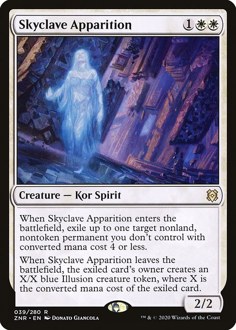 Zendikar Rising - 39 - Skyclave Apparition - Rare - W - Foil