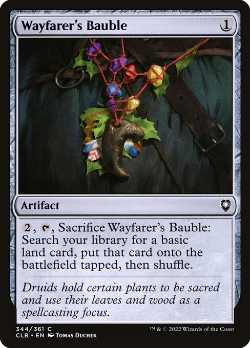 Commander Legends: Battle for Baldur's Gate - 344 - Wayfarer's Bauble - Common - C - Non-foil