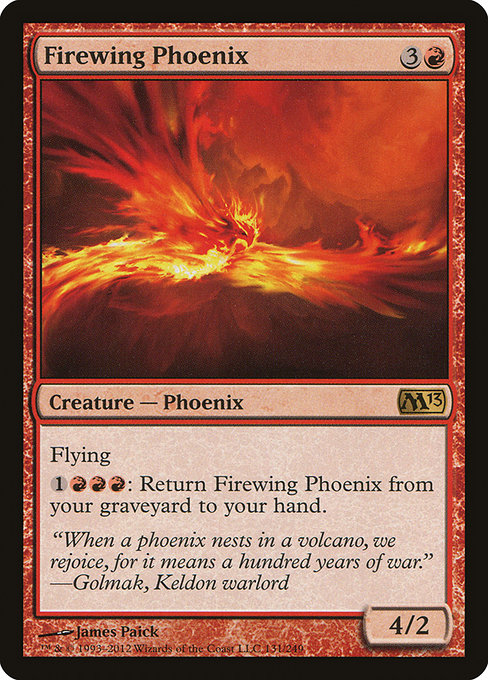 Magic 2013 - 131 - Firewing Phoenix - Rare - R - Non-foil