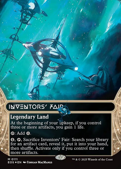 Edge of Eternities: Stellar Sights - 111 - Inventors' Fair - Mythic - C - Foil