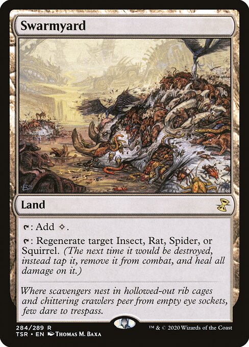 Time Spiral Remastered - 284 - Swarmyard - Rare - C - Non-foil