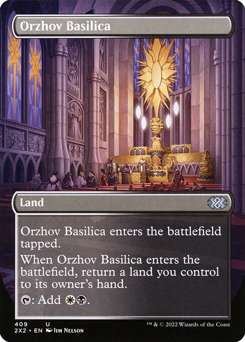 Double Masters 2022 - 409 - Orzhov Basilica - Uncommon - C - Non-foil