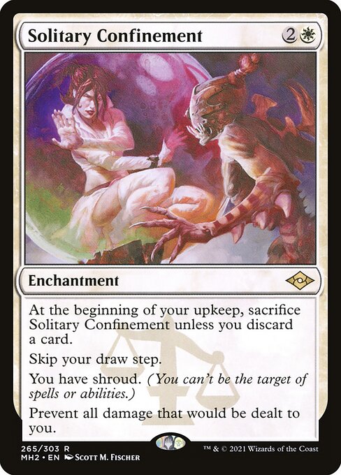 Modern Horizons 2 - 265 - Solitary Confinement - Rare - W - Non-foil