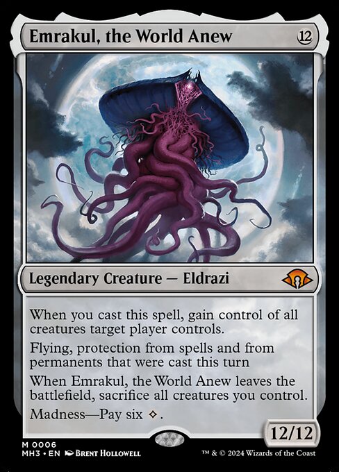 Modern Horizons 3 - 6 - Emrakul, the World Anew - Mythic - C - Non-foil