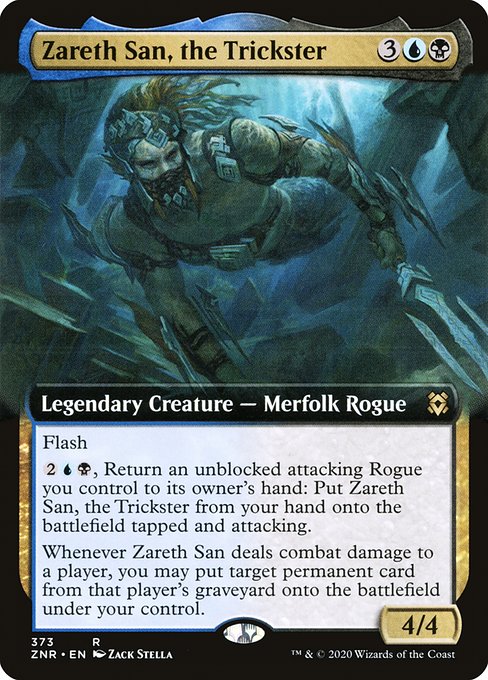 Zendikar Rising - 373 - Zareth San, the Trickster - Rare - UB - Non-foil