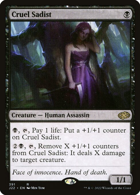 Jumpstart 2022 - 391 - Cruel Sadist - Rare - B - Non-foil