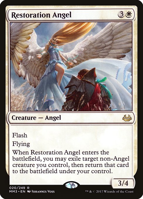 Modern Masters 2017 - 20 - Restoration Angel - Rare - W - Non-foil