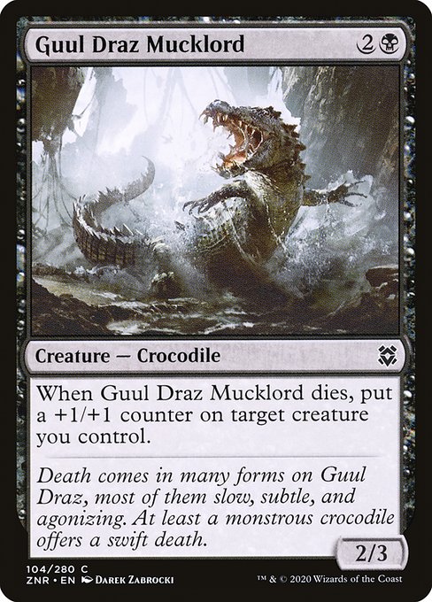 Zendikar Rising - 104 - Guul Draz Mucklord - Common - B - Non-foil