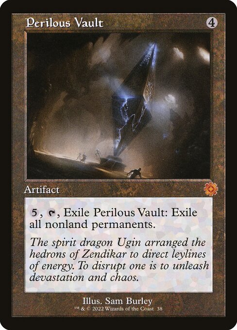 The Brothers' War Retro Artifacts - 38 - Perilous Vault - Mythic - C - Foil