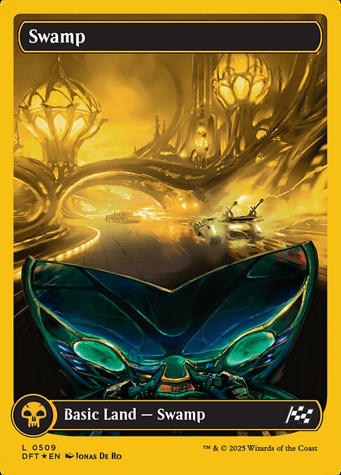 Aetherdrift - 509 - Swamp - Common - C - Foil