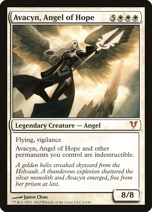 Avacyn Restored - 6 - Avacyn, Angel of Hope - Mythic - W - Non-foil