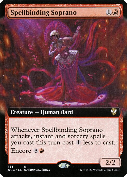 New Capenna Commander - 153 - Spellbinding Soprano - Rare - R - Non-foil