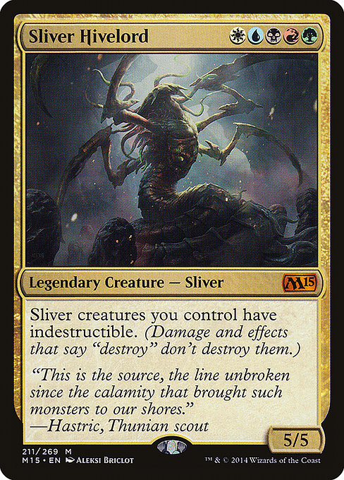 Magic 2015 - 211 - Sliver Hivelord - Mythic - Multi - Non-foil