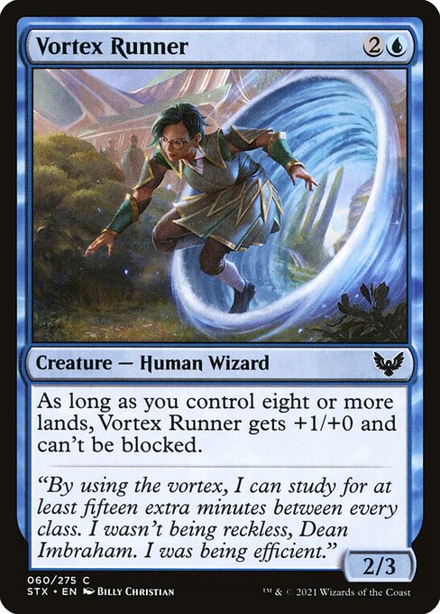 Strixhaven: School of Mages - 60 - Vortex Runner - Common - U - Non-foil